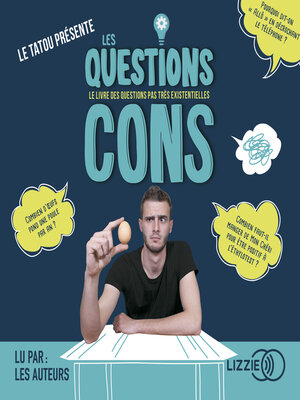 cover image of Les Questions cons